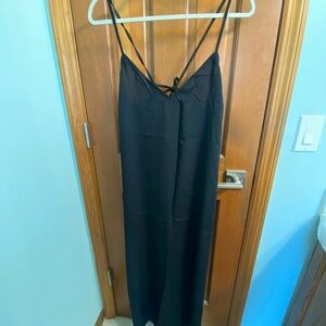 Old Navy Strappy Maxi Dress Black (L)